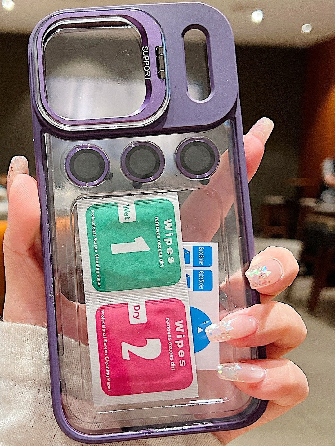Luxury Kase Solid Printed Back Case Mobile Accessories