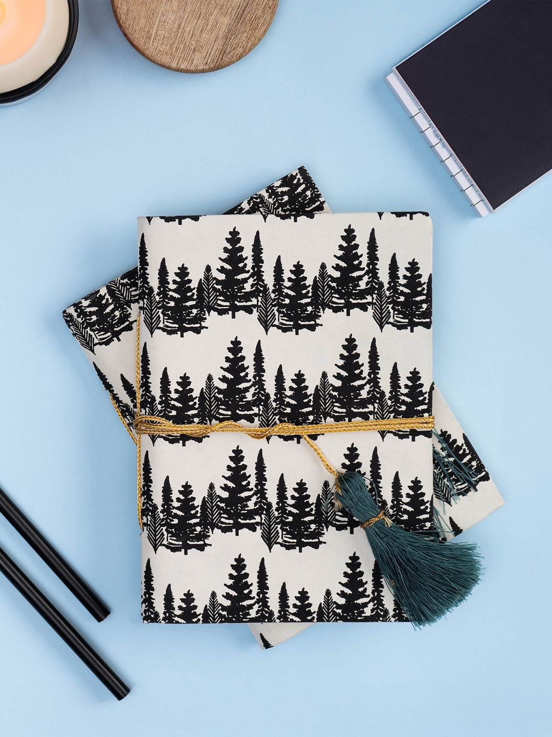 The Zappy Box Solid Christmas Tree Notebook Stationery