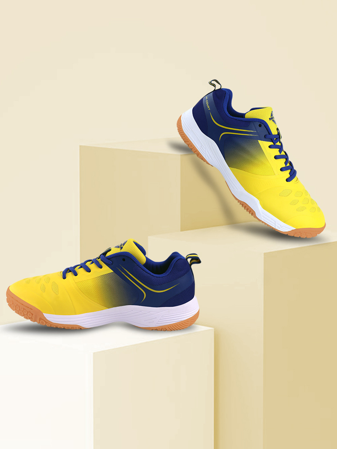 NIVIA Men Hy-Court 2.0 Badminton Shoes