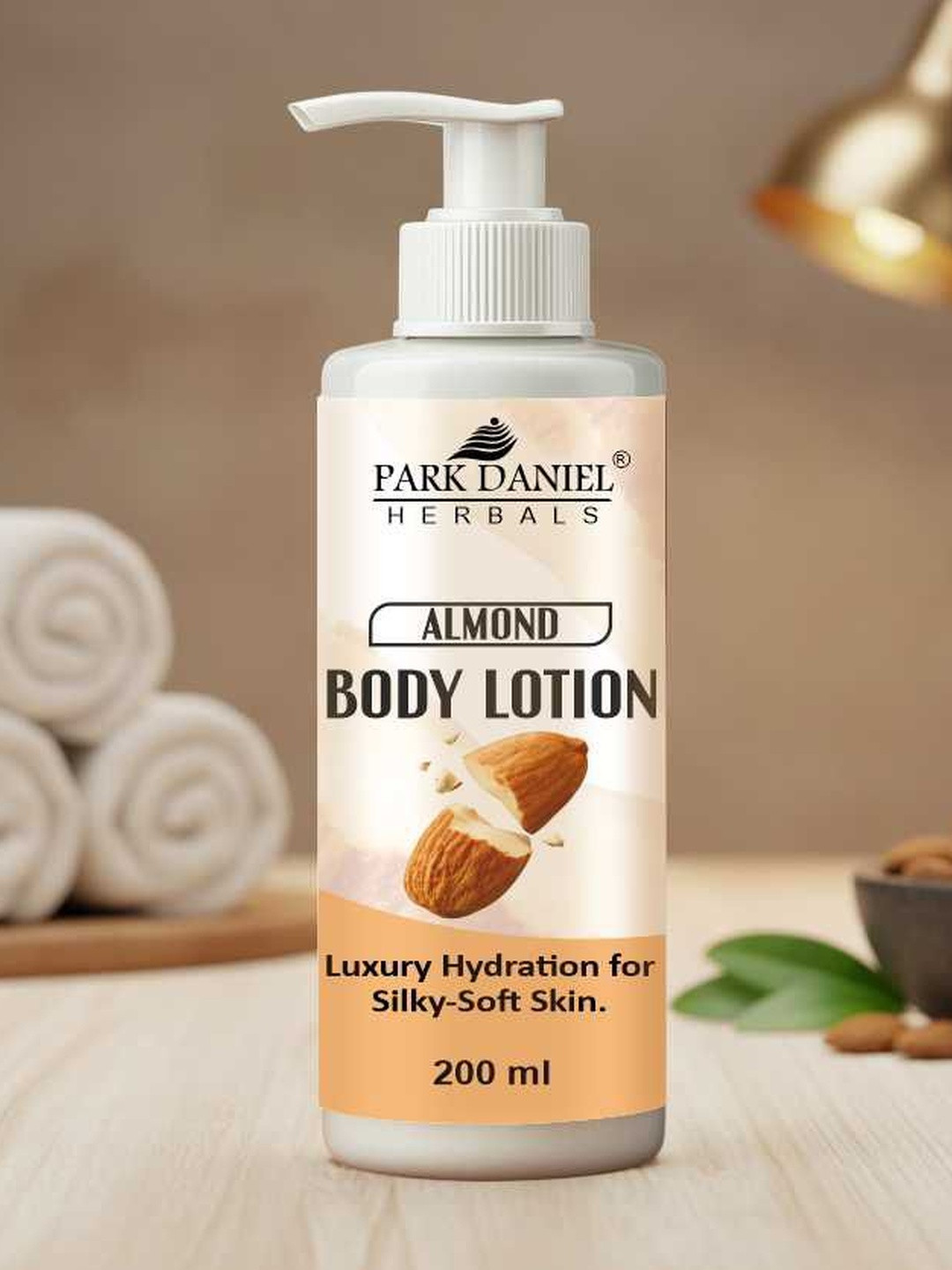 Park Daniel Almond Body Lotion For Silky Soft Skin - 200 ml