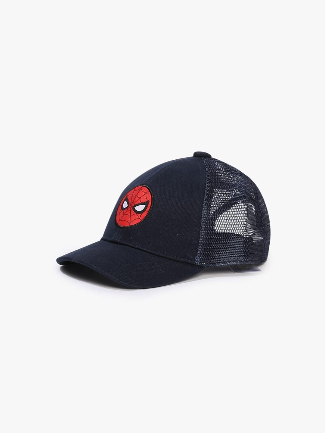 GAP Boys Spider-Man Printed Cotton Baseball Cap with Mesh
