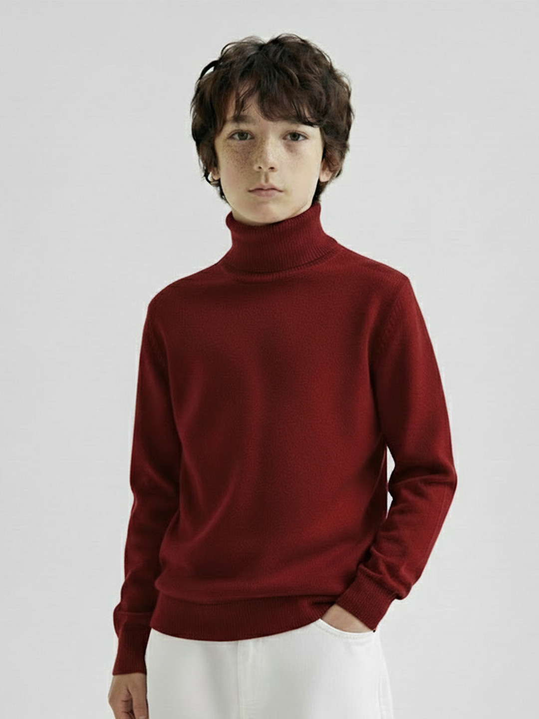 CLOTHIFY Boys Full sleeve Winterwear Pullover