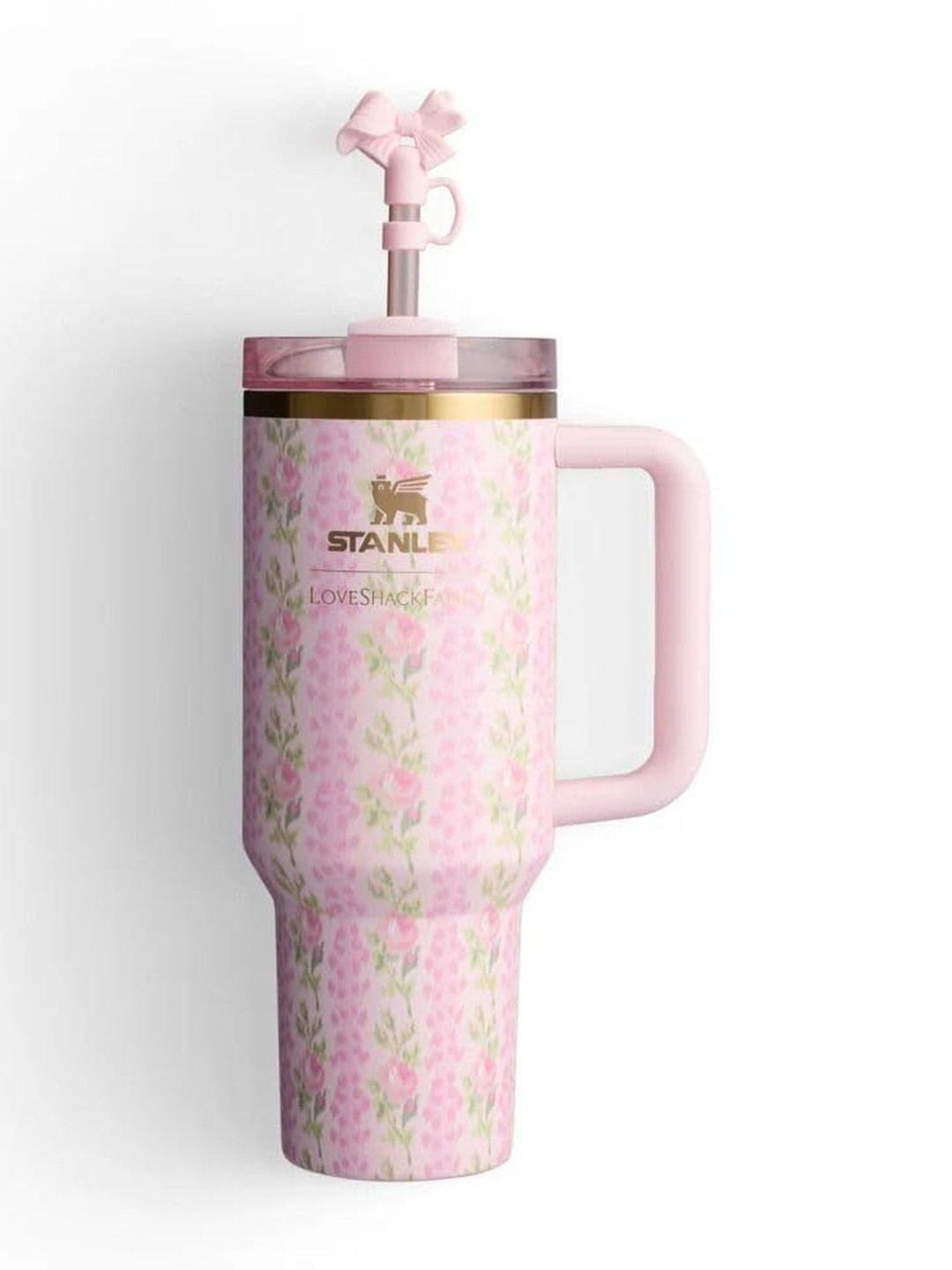 Dainty Little Shop Stanley x LoveShack Floral Printed Stainless Steel Quencher Tumbler