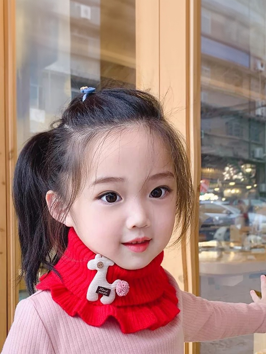 PRIAANSHA CREATIONS Kids Cartoon Animal NeckerchieF