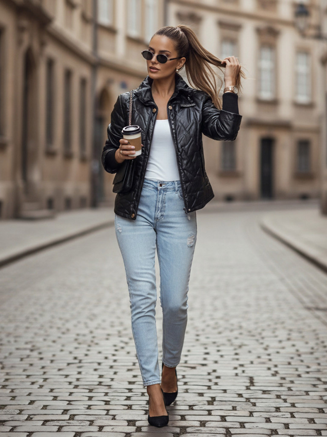 Mast & Harbour Women Biker Jacket