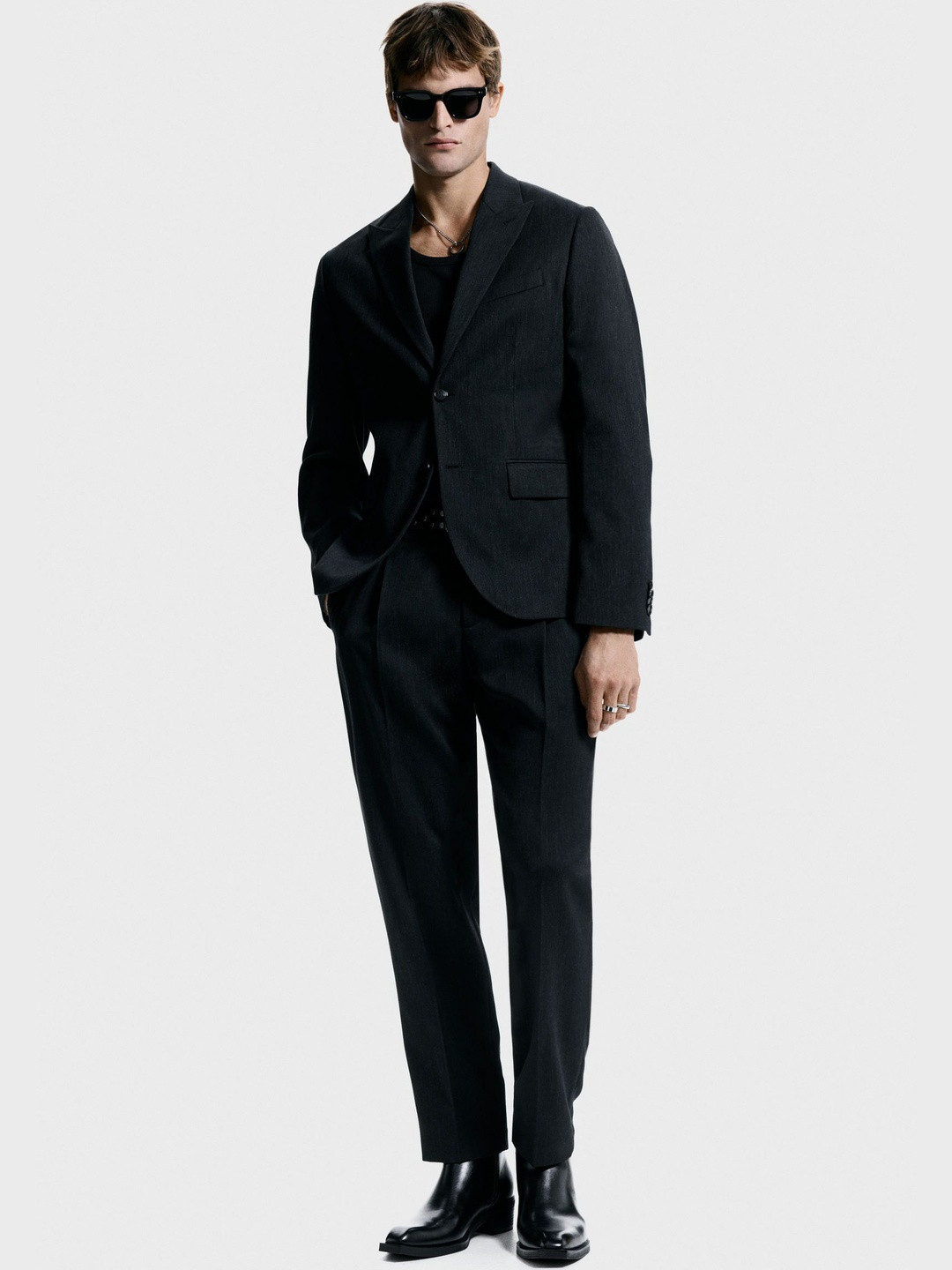 H&M Regular Fit Single-Breasted Jacket