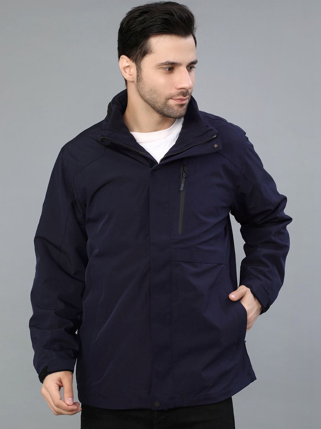 V-Mart Men Water Resistant Outdoor Puffer Jacket