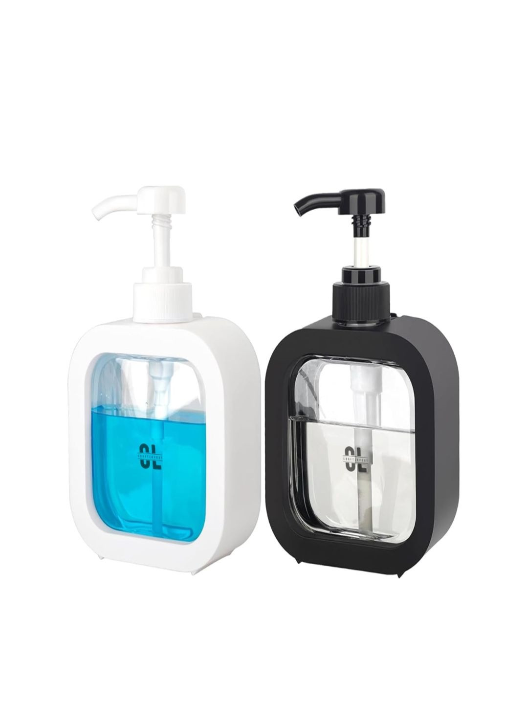 Craftlayout  White Solid Plastic Soap Dispenser
