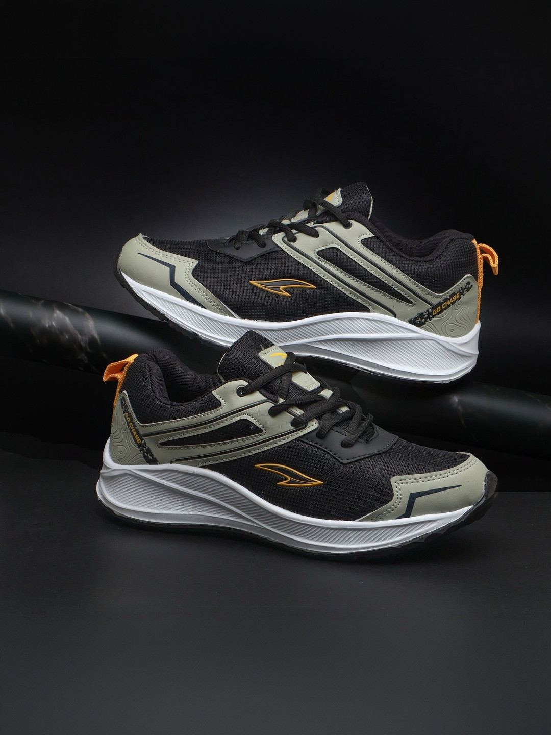 ASIAN Orbit-12 Men Colourblocked Running Non-Marking Sports Shoes