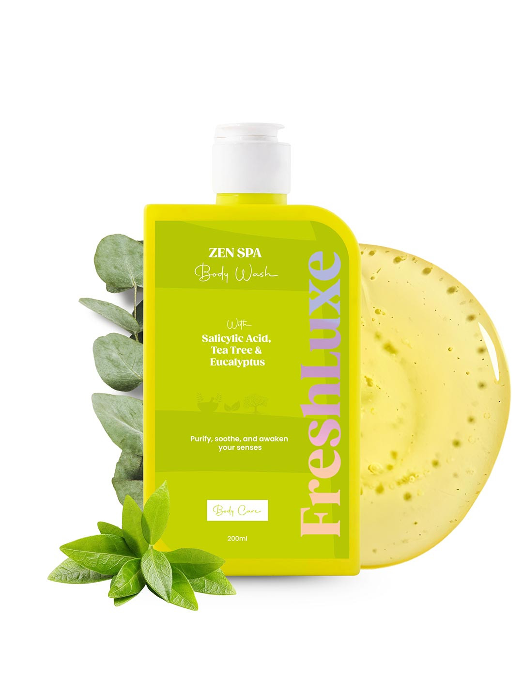 Freshluxe Zen Spa Body Wash With Salicylic Acid For Deep Cleansing - 200 ml