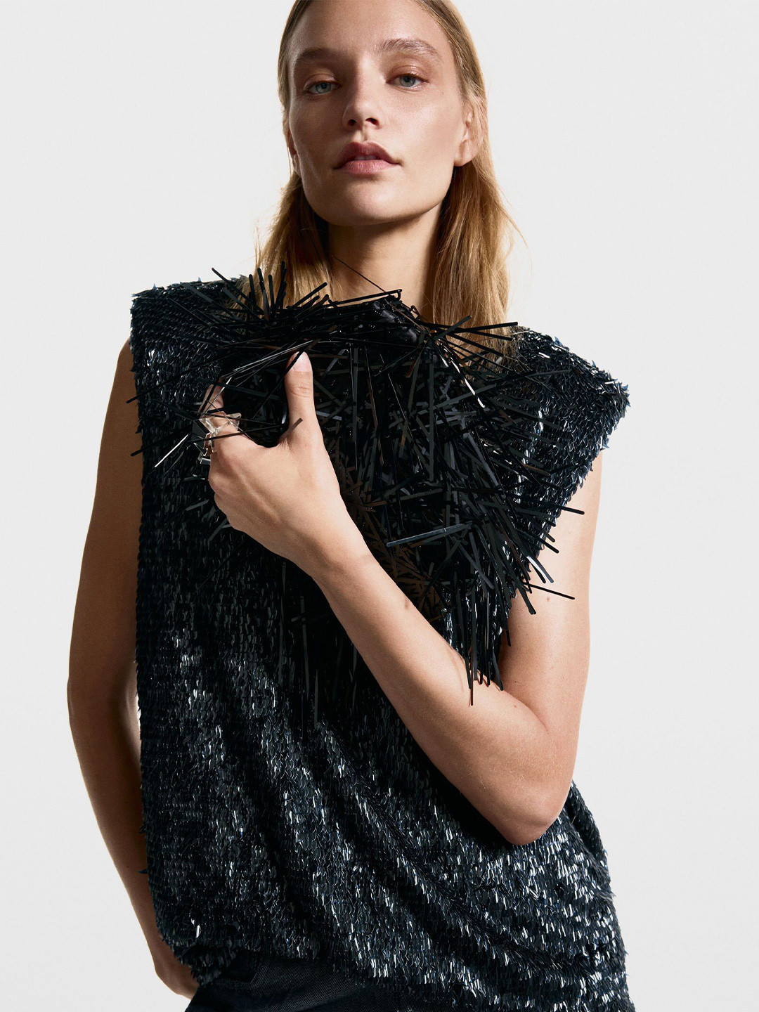 H&M Embellished Clutch
