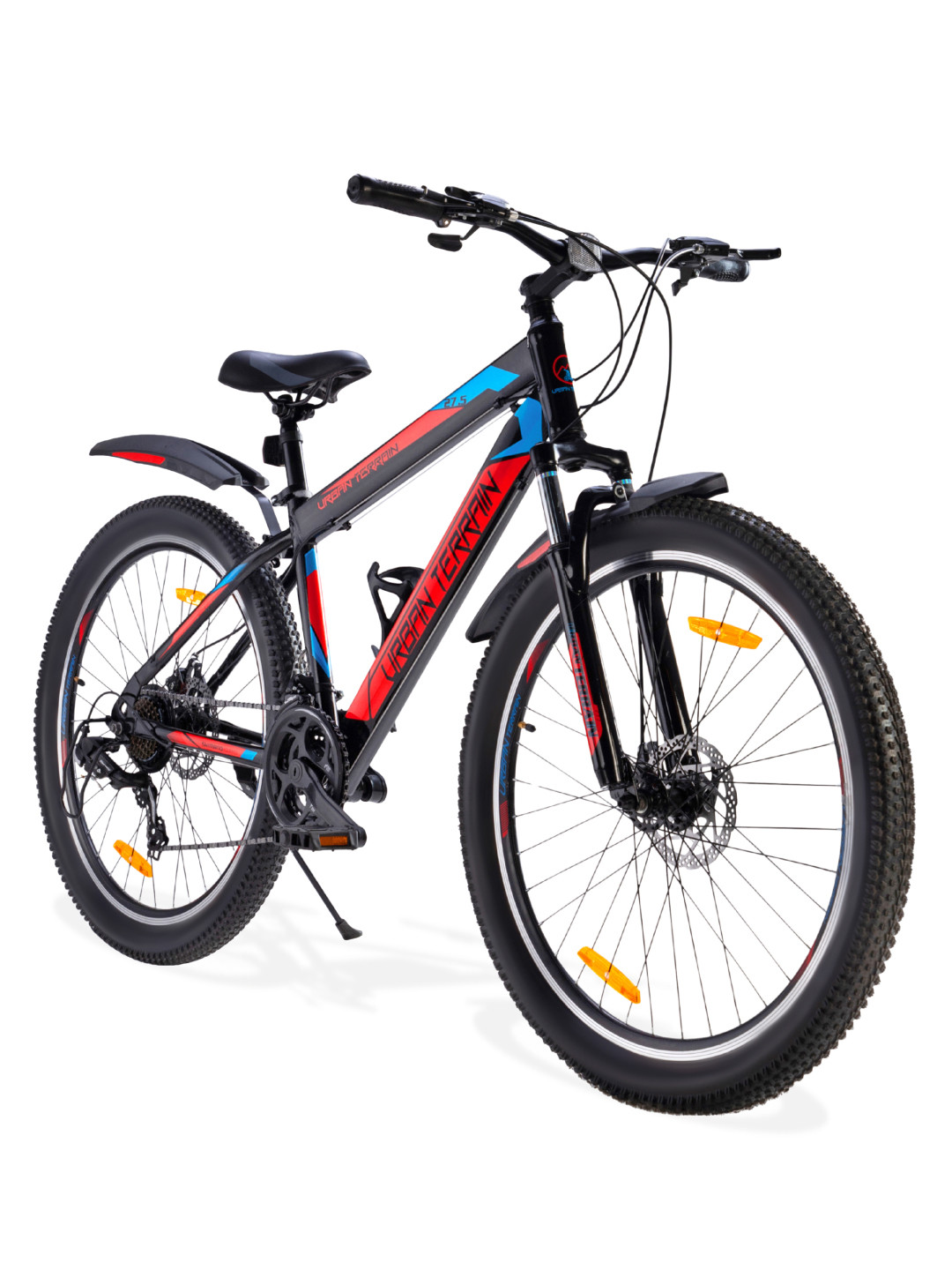 URBAN TERRAIN UT2000 21-Speed Shimano Gear and Dual Disc Brakes Mountain Bicycle