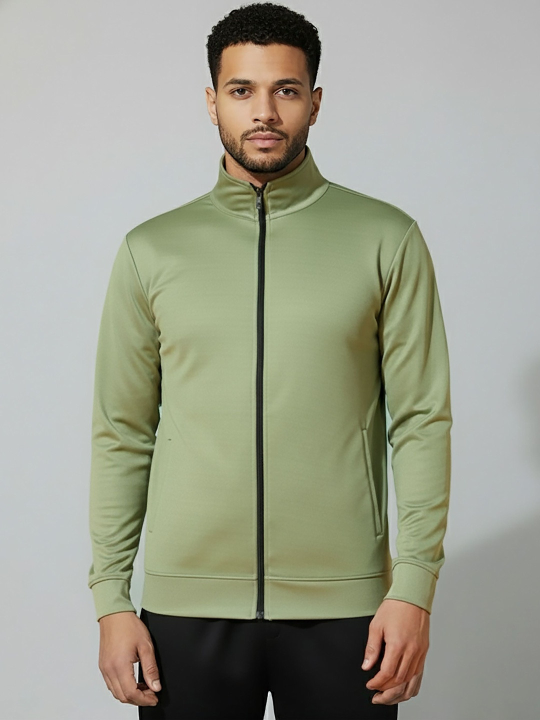 Mast & Harbour Men Lightweight Training or Gym Sporty Jacket