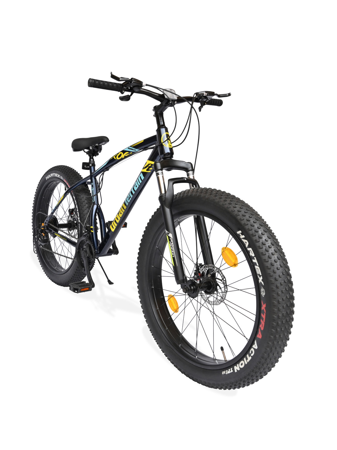 URBAN TERRAIN Rogue Cycle 26T With Steel Frame, 21 Speed Shimano Gear Mountain Bicycle