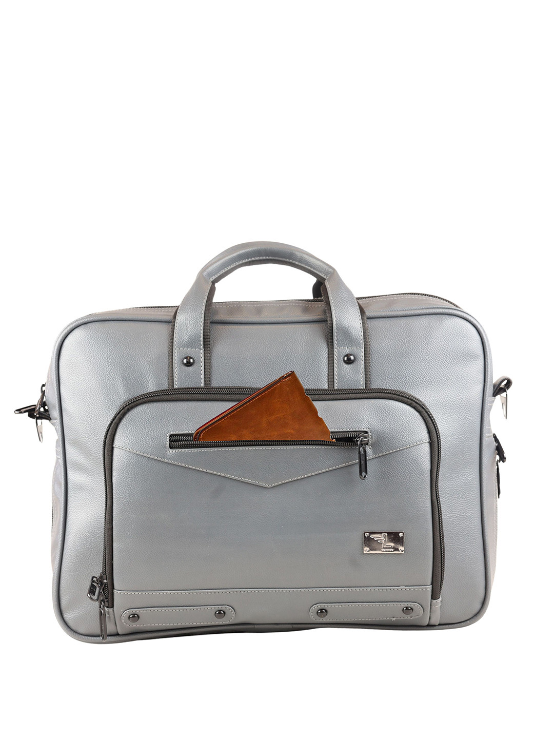 Ligo Bags Men Laptop Bag with Zip Closure