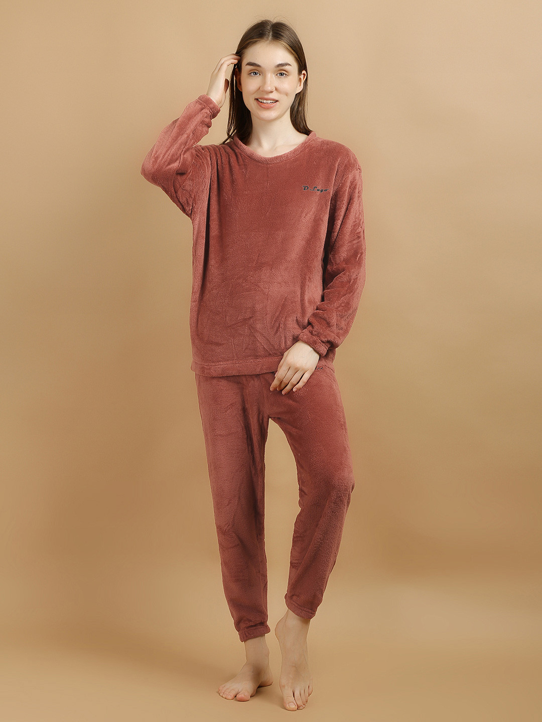 Lugo Velvet T-shirt With Pyjama
