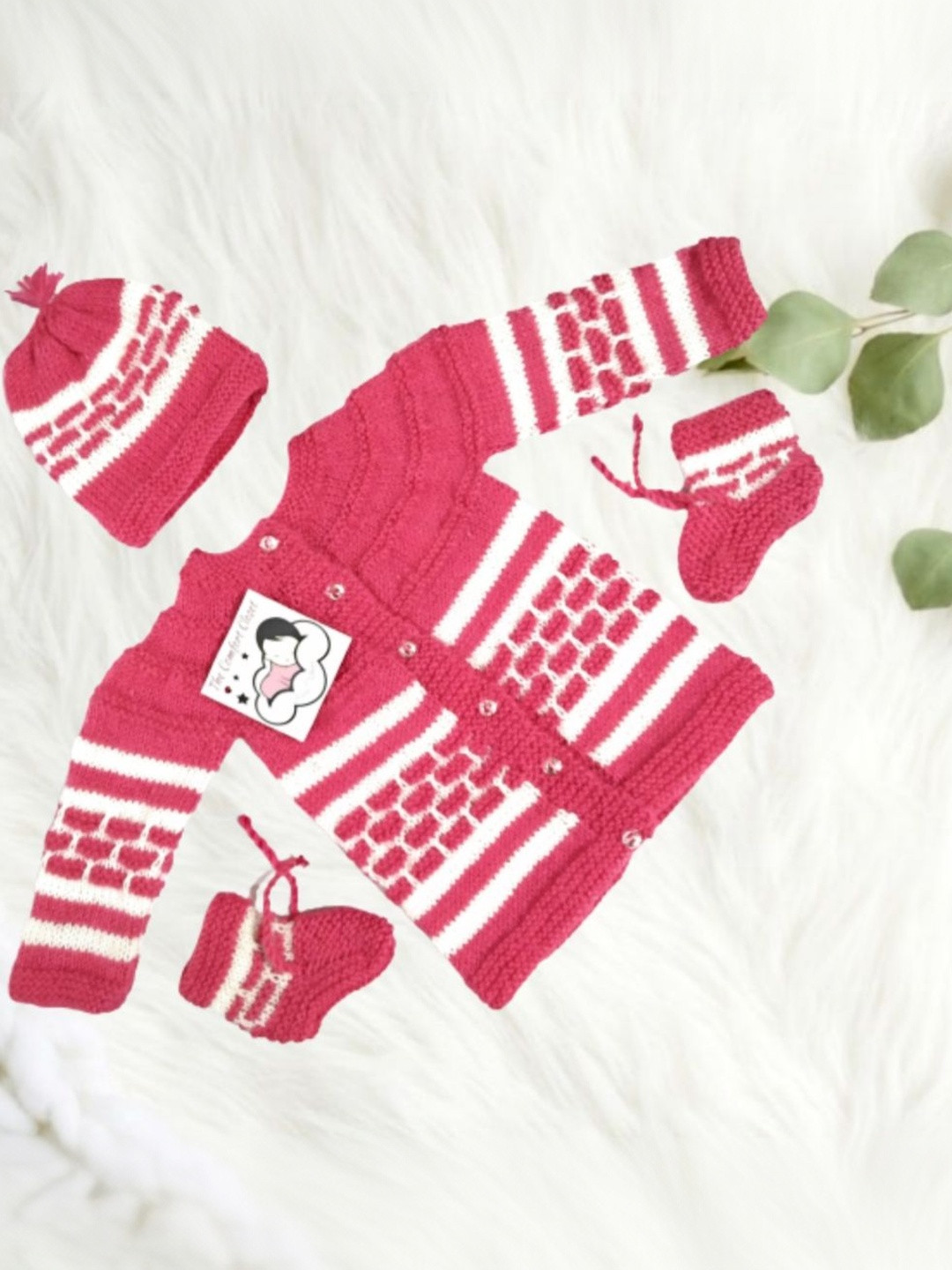 The Comfort Closet Unisex Kids Colourblocked Cardigan