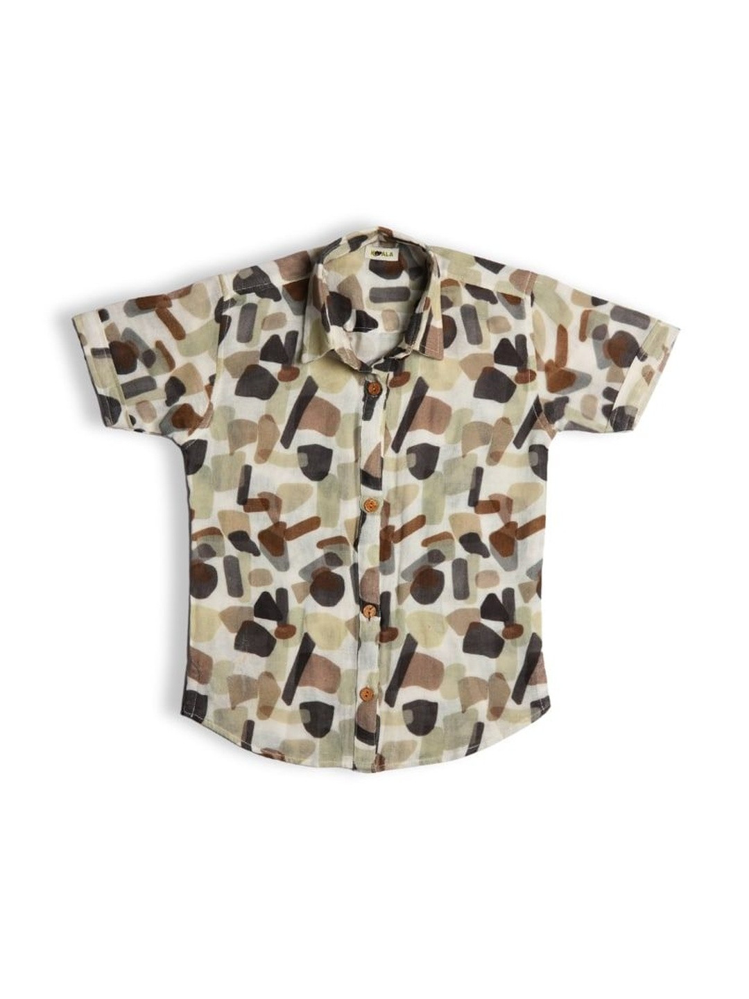 Koala Kidz Boys Premium Printed Casual Shirt