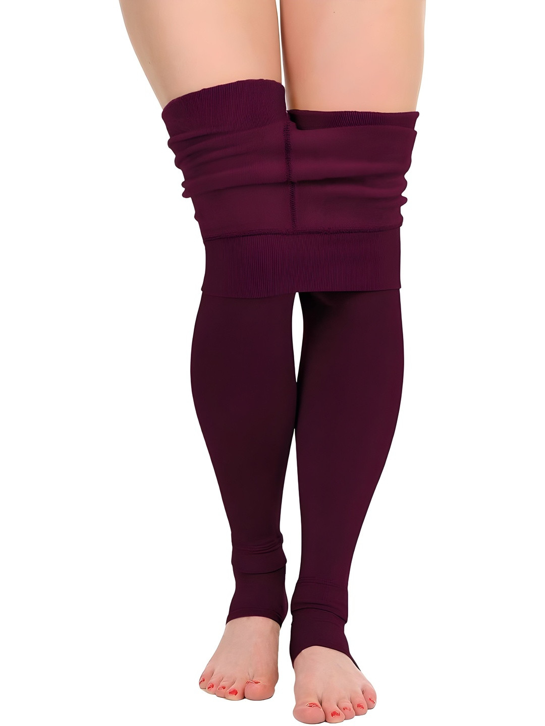ZYLUM FASHION Women Mid-Rise Ankle Length Thermal Bottom