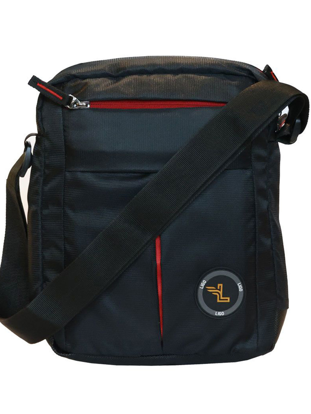 Ligo Bags Unisex Textured Messenger Bag