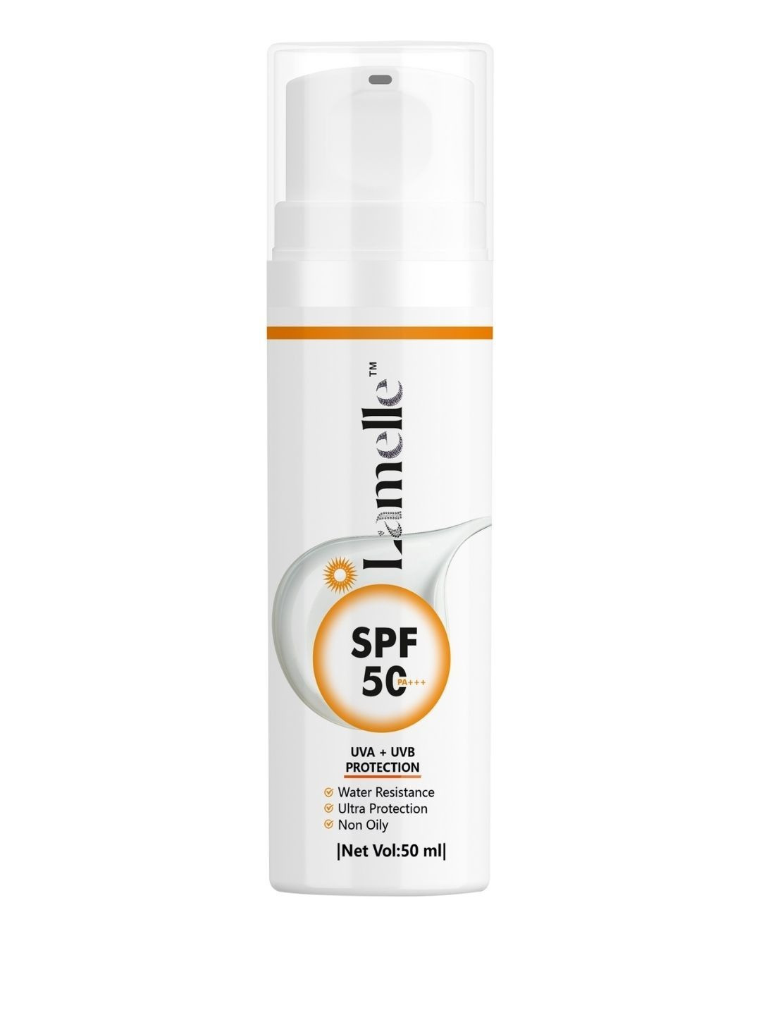 Lamelle UVA & UVB Protection Sunscreen SPF 50 PA+++ - 30 ml