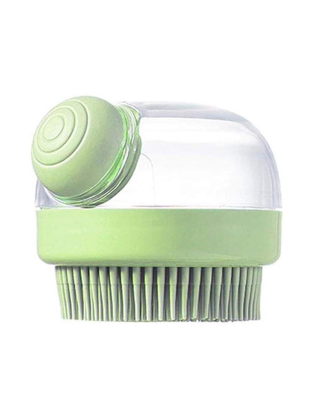 AUGEN Green Gentle Silicone Body Scrubber Cleaning Soap Dispenser