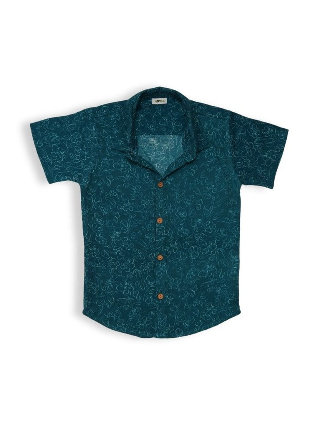 Koala Kidz Boys Premium Floral Printed Casual Shirt