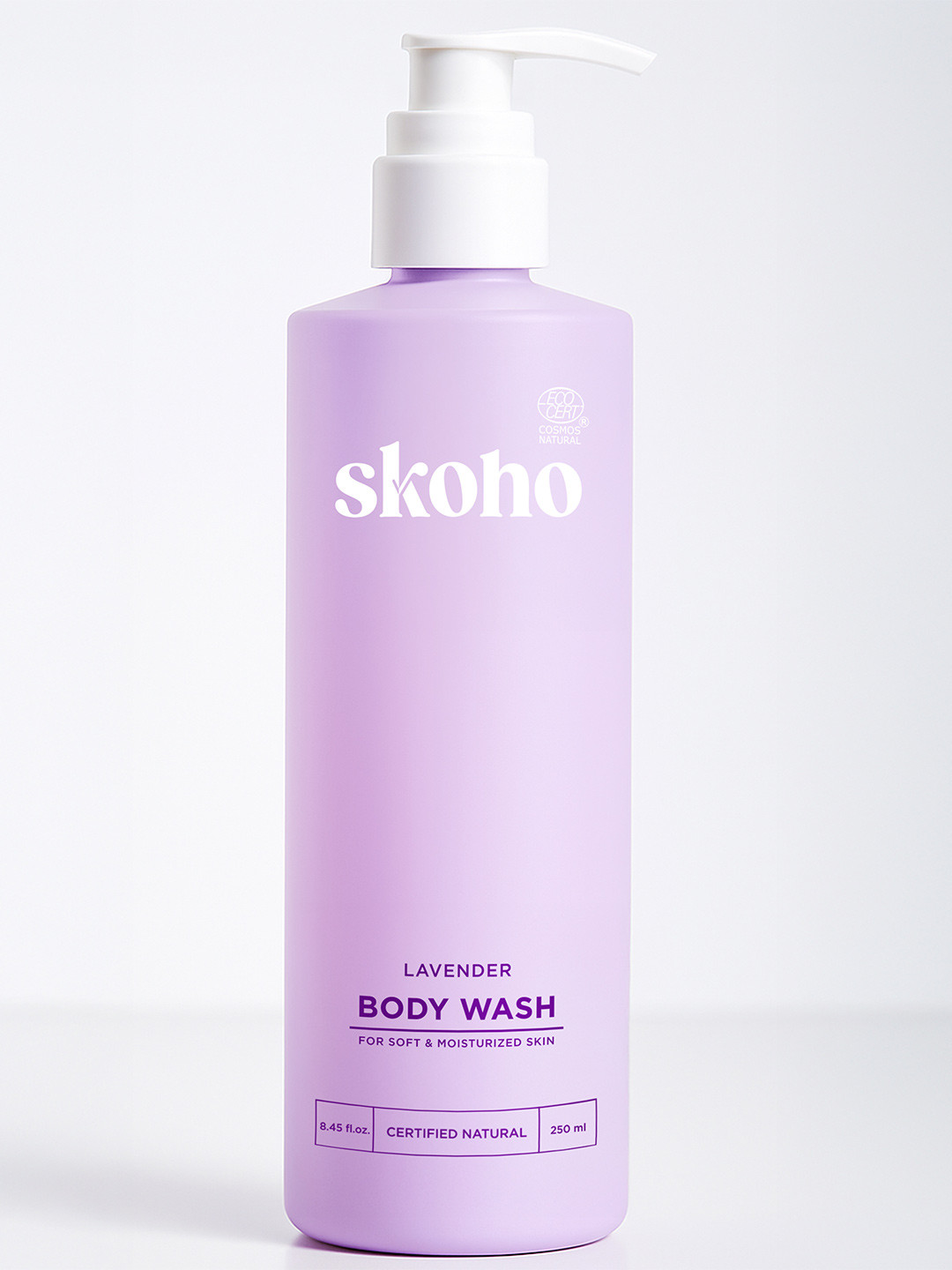SKOHO Unisex Gentle Cleansing & Moisturizing Body Wash - COSMOS Certified 250ml