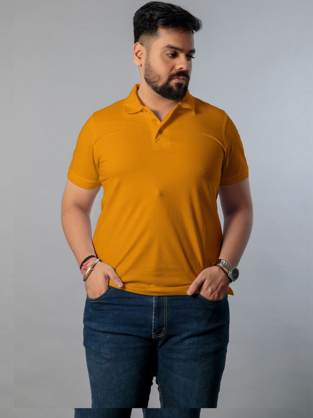 Todo Basique Men Polo Collar T-shirt