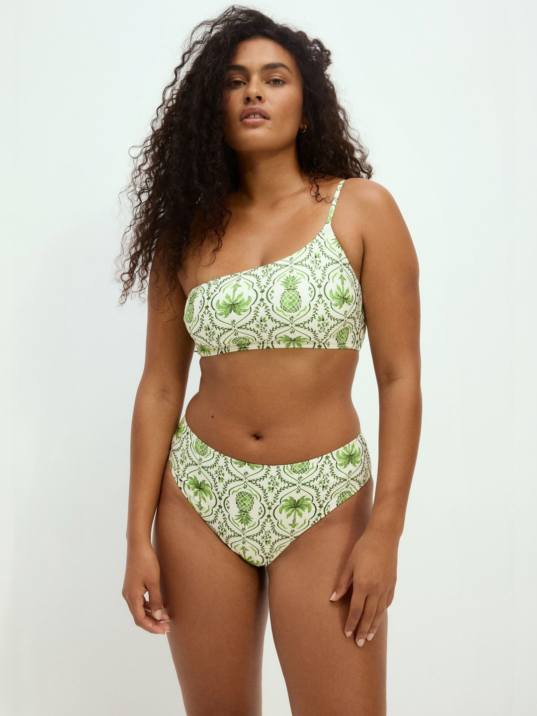 H&M Padded One-Shoulder Bikini Top