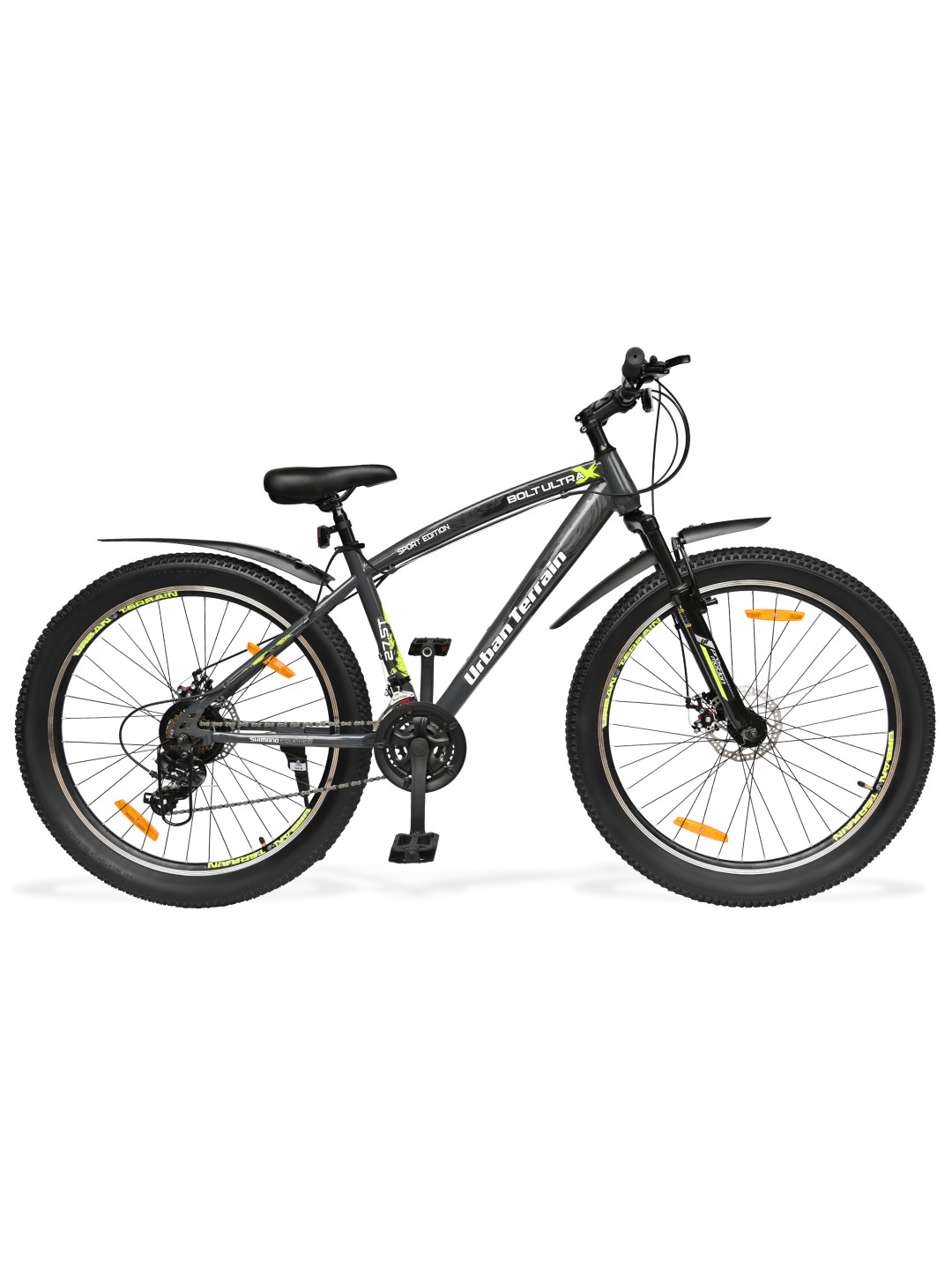 URBAN TERRAIN Bolt Ultra 27.5T 21 Speed Shimano Gear Mountain Bicycle