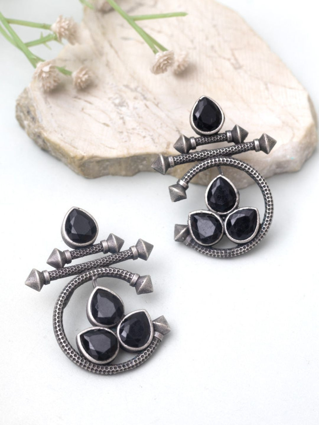 Anouk Geometric Drop Earrings