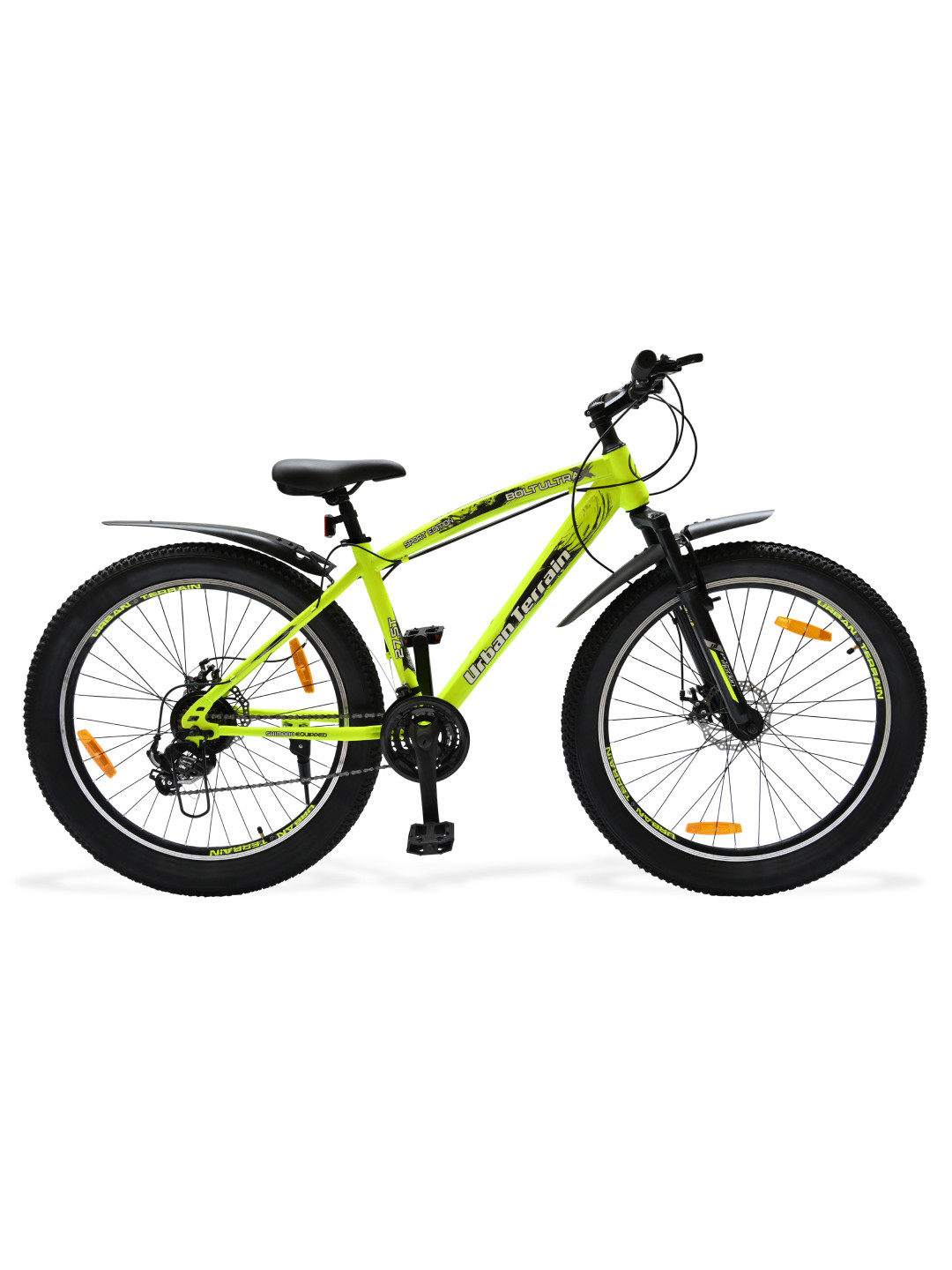 URBAN TERRAIN Bolt Ultra 27.5T 21 Speed Shimano Gear Mountain Bicycle