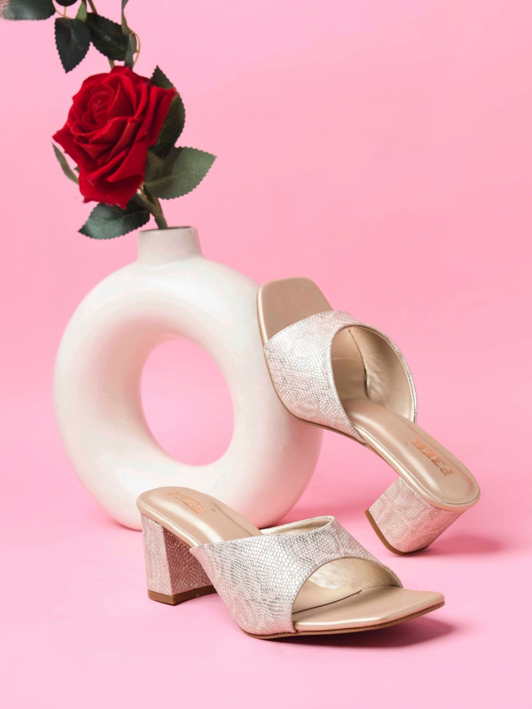 PEEK Textured Block Mules