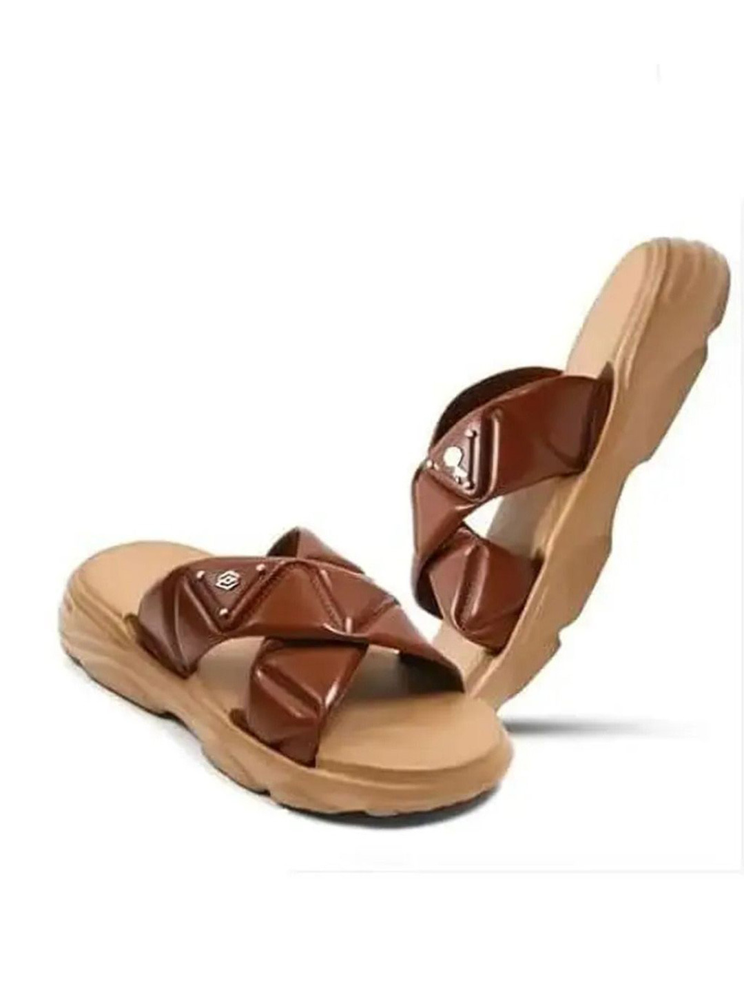 FASH N FOOT Women Open Toe Sliders