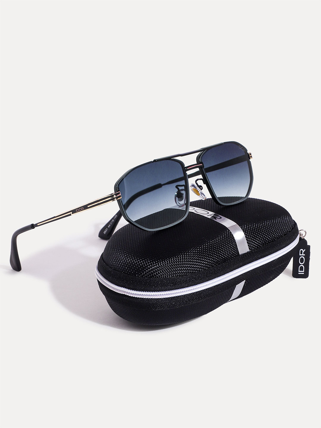 IDOR Women Premium Metal High Quality Aviator Sunglasses with UV Protected Lens IDOR-2631