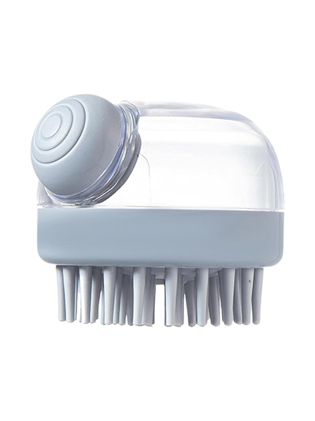 AUGEN Grey & Green Solid Shower Scrubber