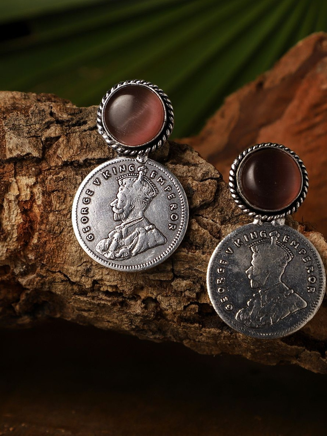 PATOLA BY VJ Circular Drop Earrings