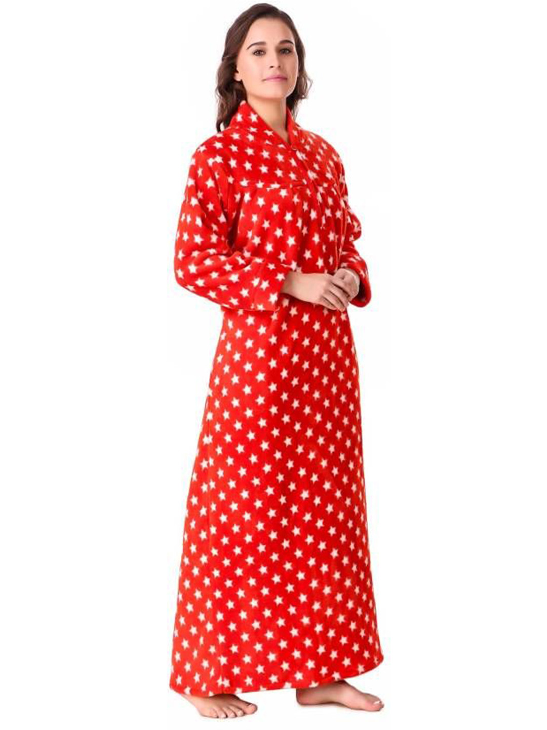 BOMBSHELL Printed Maxi Nightdress