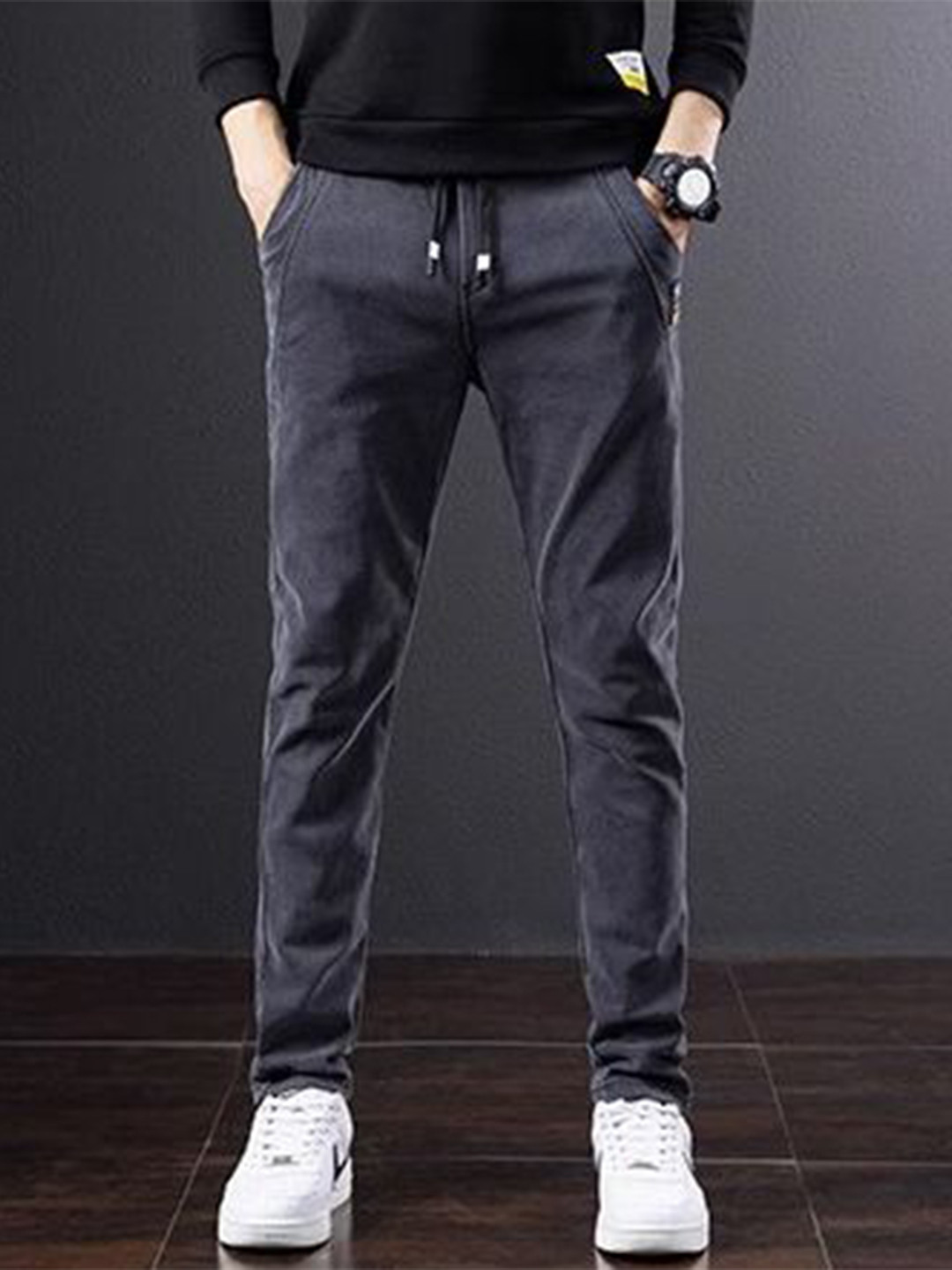 StyleCast x Revolte Men Regular Fit Mid-Rise Heavy Fade Jeans