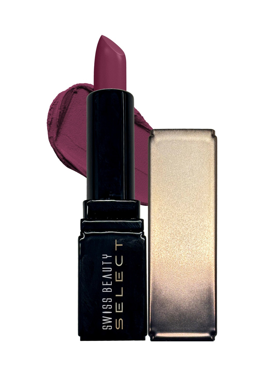 SWISS BEAUTY Select Dare To Matte Lipstick 3.8g - Wine Room 09