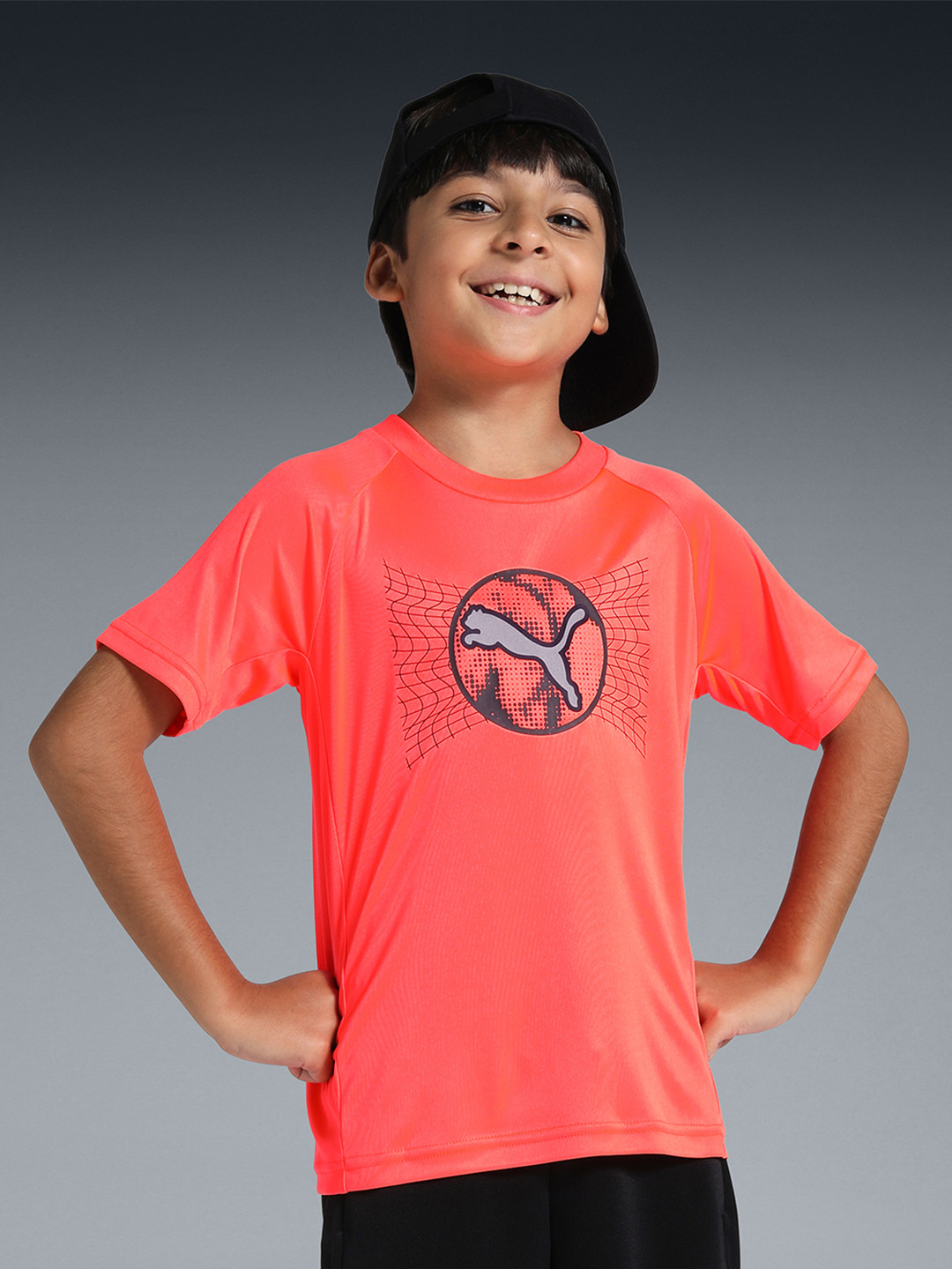 Puma Boys Active Sports Poly T Shirt