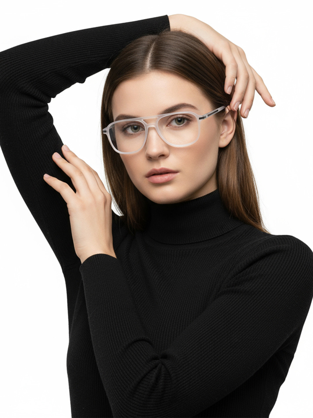 HASHTAG EYEWEAR Unisex Full Rim Square Sunglasses With UV Protected Lens NEKCC-1160022