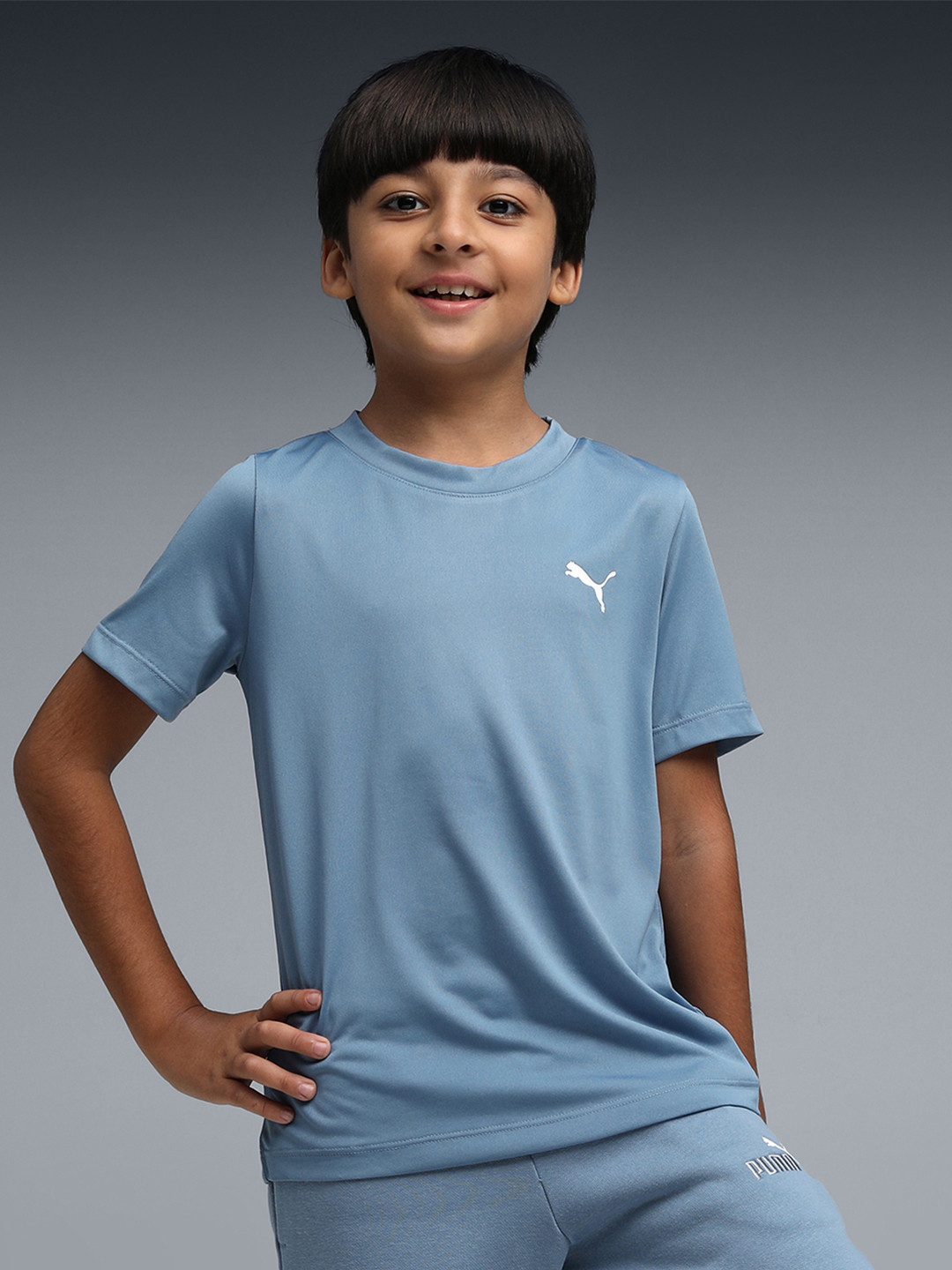 Puma Train All Day Boys Sweat-Wicking Tee