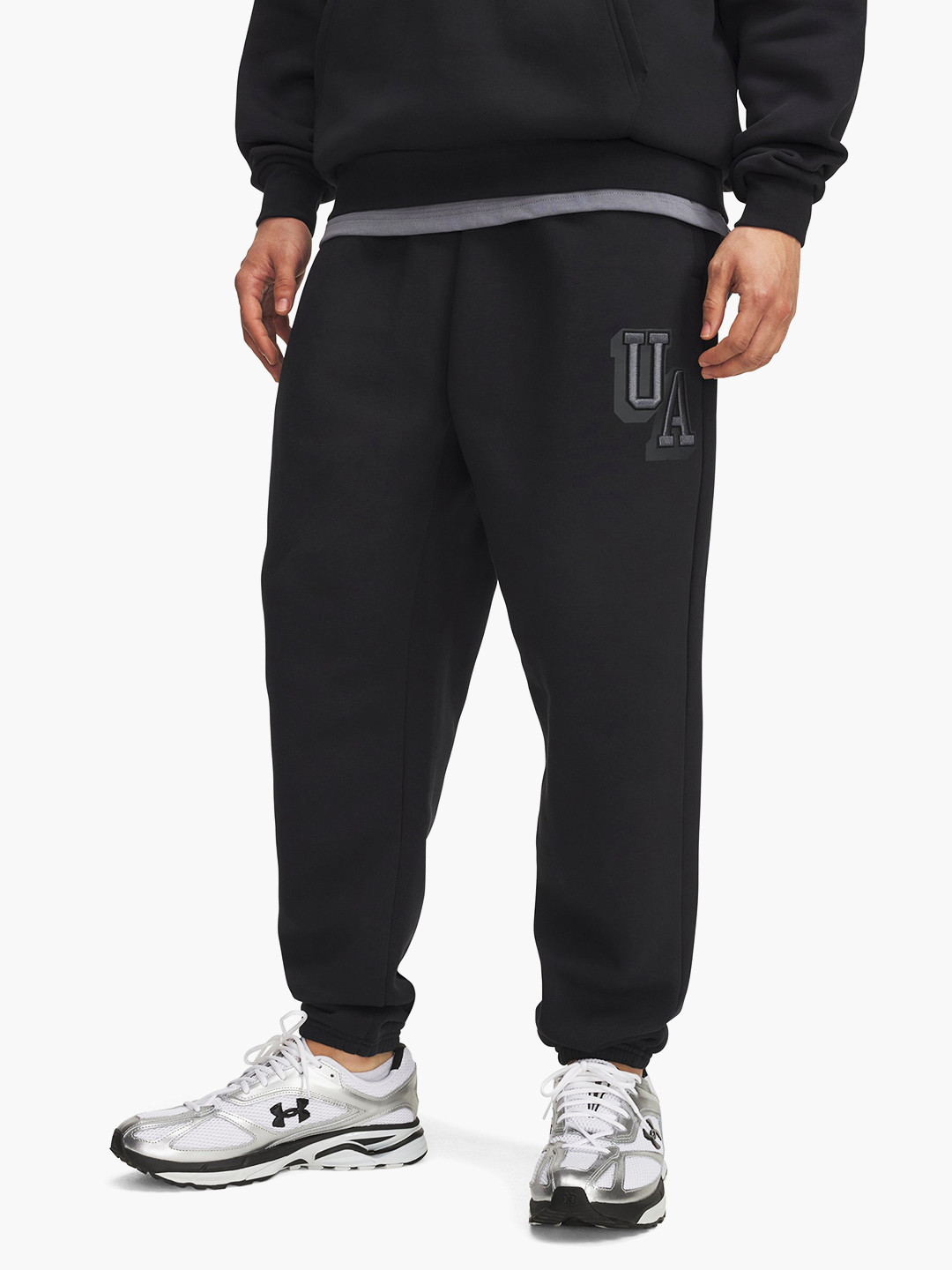 UNDER ARMOUR Brand Logo Detail Fleece Graphic Jogger