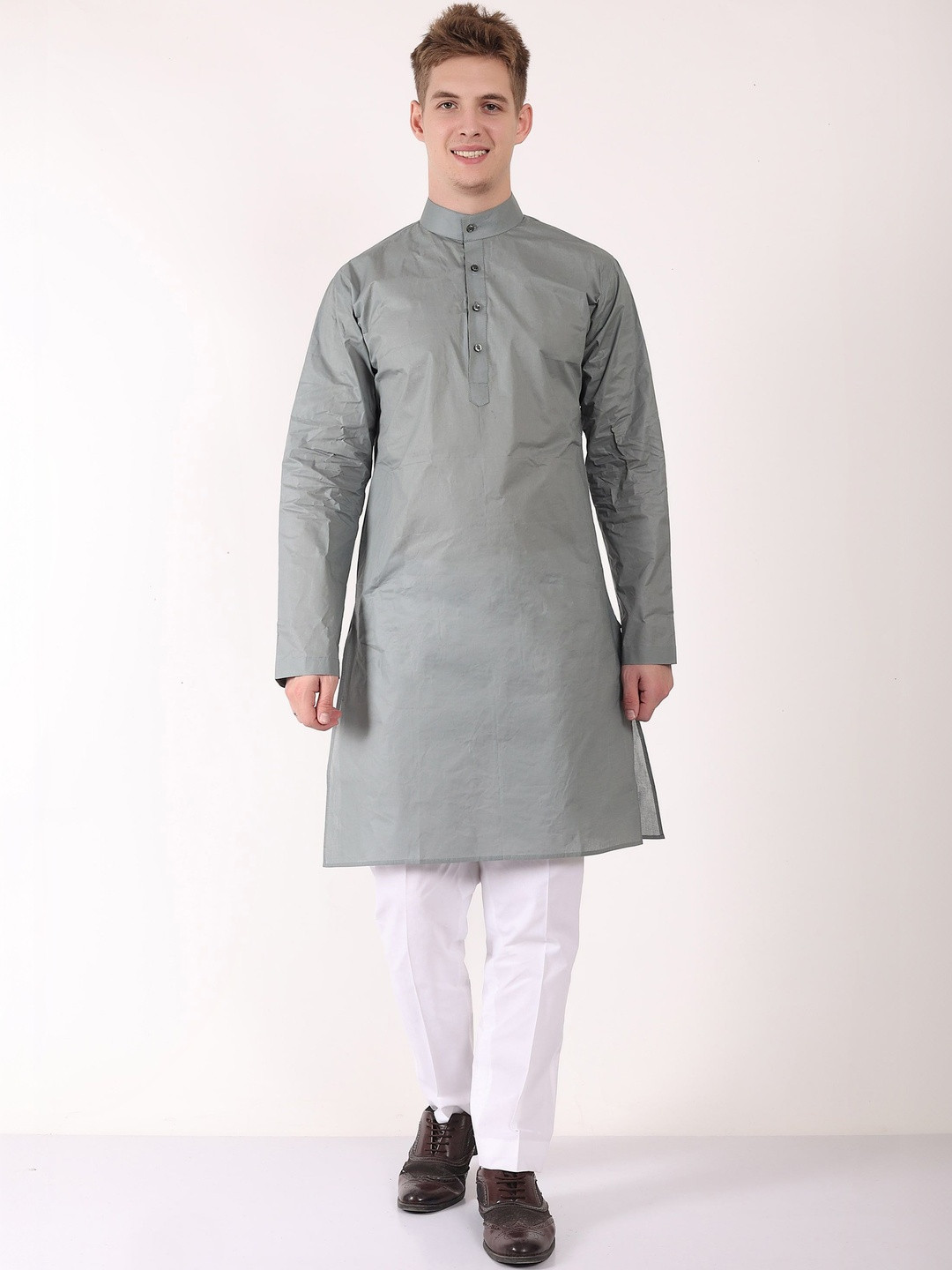House Of Rama Men Thread Work Kurta