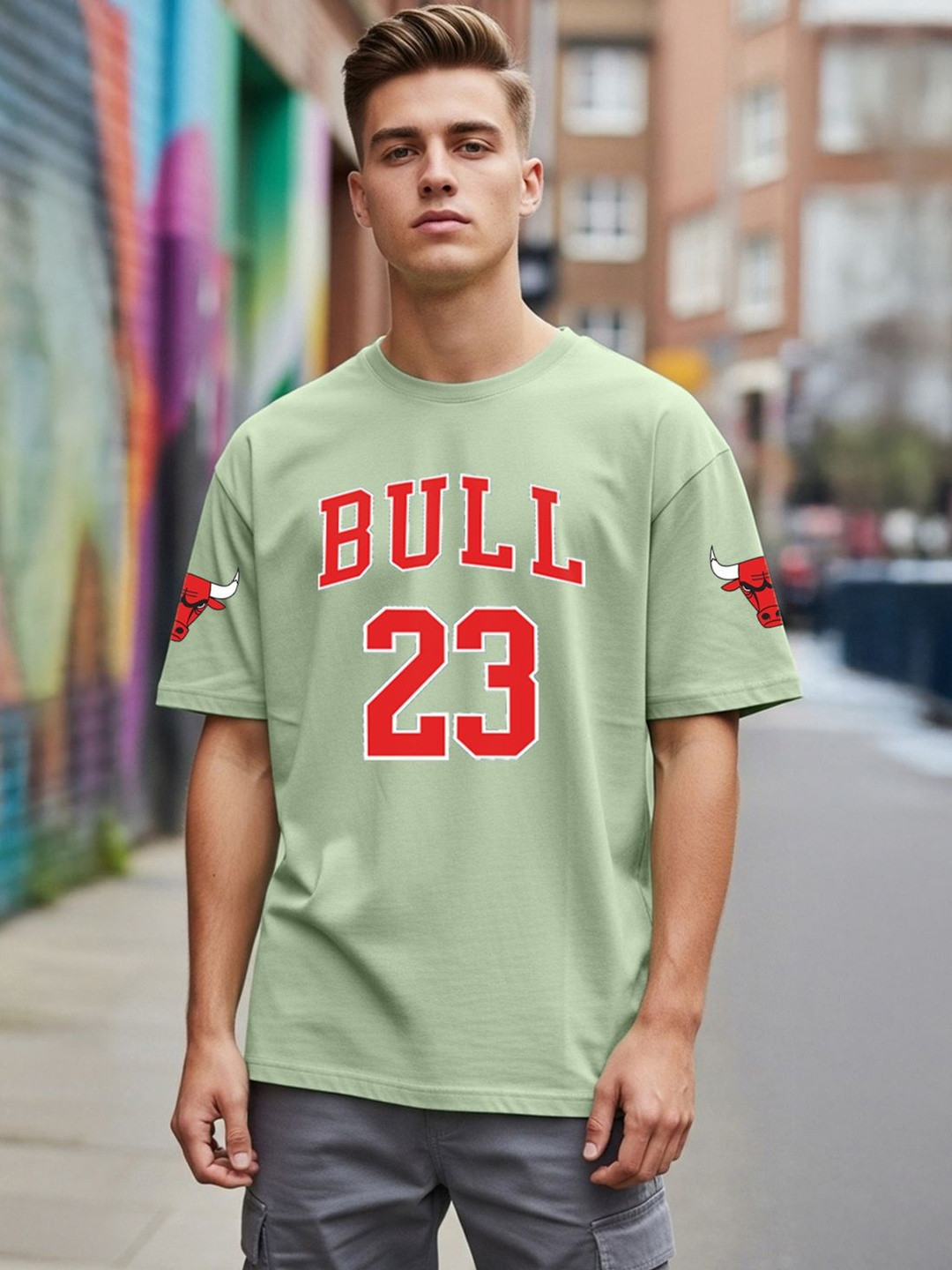 BENNY BROOKS Men Chicago Bulls Printed T-shirt