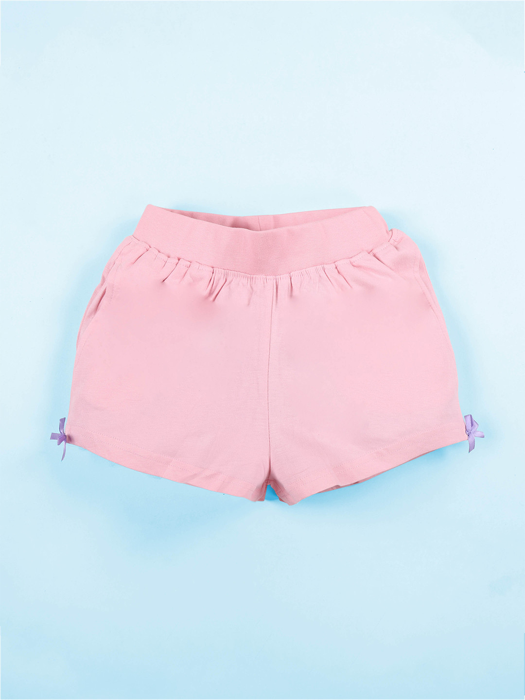 KiddoPanti Girls Pink Hot Pants Shorts
