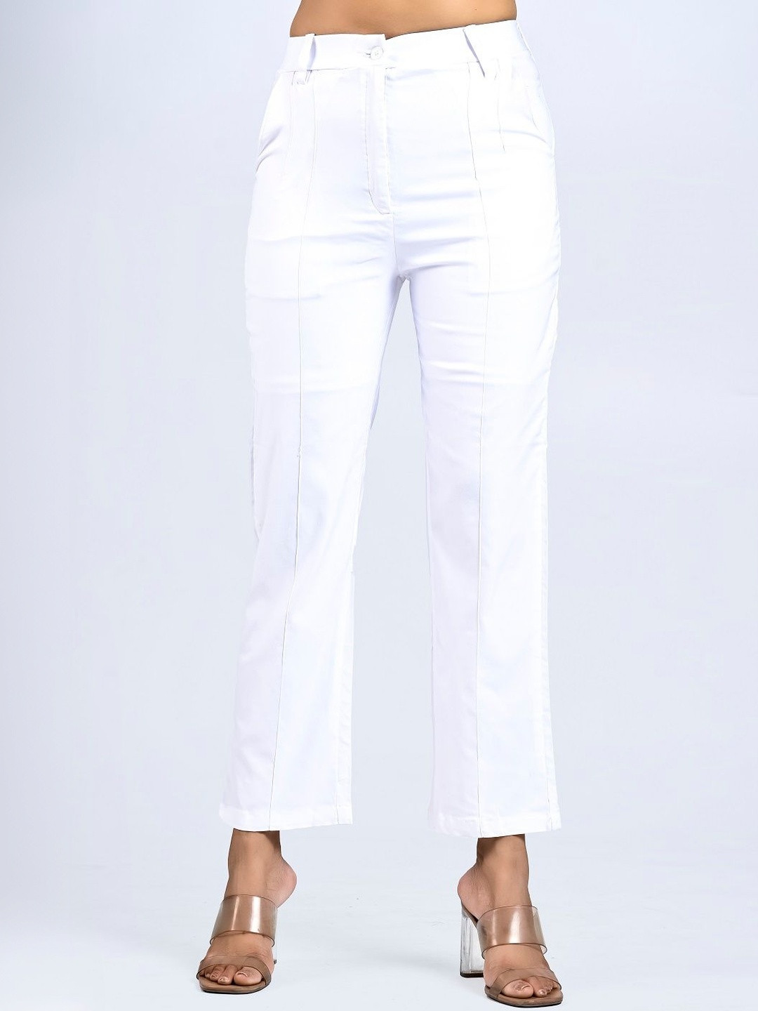 PalloStyle Women Tailored Easy Wash Trousers
