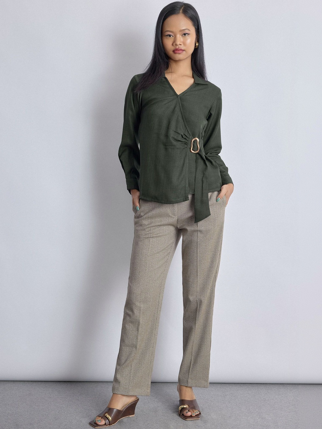 The Label Life Bell Sleeve Top